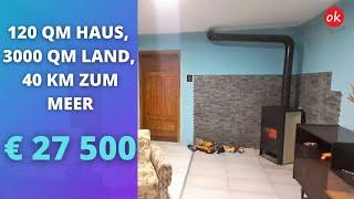 € 27 500 OK Bulgaria, 120 qm Haus, 3000 qm Land, 40 km zum Meer