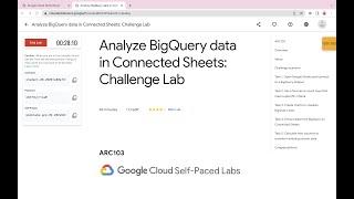 Analyze BigQuery data in Connected Sheets: Challenge Lab || #qwiklabs  #ARC103 [With Explanation️]