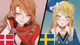 Denmark-Chan x Sweden-Chan 【ONESHOT】