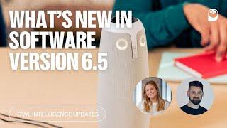 What's new in software version 6.5?