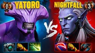 ВОЙД ОТ YATORO ЧЕРЕЗ ТАЙМ ЗОНУ VS НАЙТФОЛЛА| Yatoro Faceless Void 7.37e