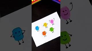 Smiley drawing - Relaxing emoji drawing #shorts #smiley #relaxing #satisfying #art