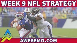 DraftKings & FanDuel Week 9 NFL DFS Picks - Awesemo.com