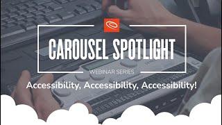 Carousel Spotlight  - Accessibility