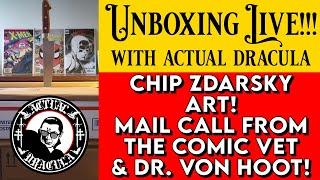 Unboxing Live! - Mail Call from The Comic Vet & Doctor Von Hoot!