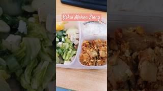 Menu Diet Makan Siang Hemat Dan Sehat #bento #bekalkerja #minivlog #eating