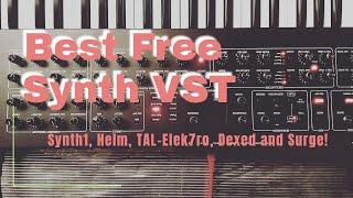 Best FREE VST Synths: 5 of the Best free synthesizers you can find!