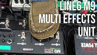 Guitar Gear Videos - Line6 M9 Demo multi effects unit for guitar - Marty Schwartz Gear