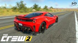 The Crew 2 #54 - Trải nghiệm siêu xe Ferrari 488 Pista