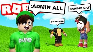 GER ALLA MINA FÖLJARE ADMIN COMMANDS I ROBLOX