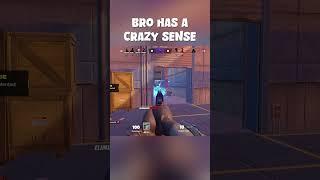 Bro has a crazy sense #fortnite #fortnitebr #fortniteclips #gaming #defy