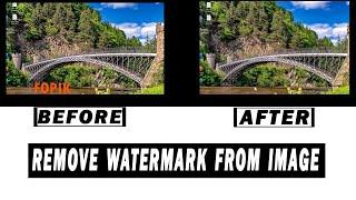 How to Remove Watermark from Image (Solved)