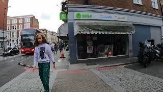 walking in Earl's Court GoPro 11th July 2023