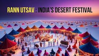 Rann Utsav : India's Desert Festival #kutch #indianfestivals