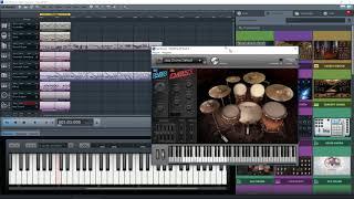 Magix Music Maker - All The Instruments Together - What a racket!