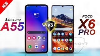 Samsung Galaxy A55 vs Poco X6 Pro | FULL SPECS COMPARISON