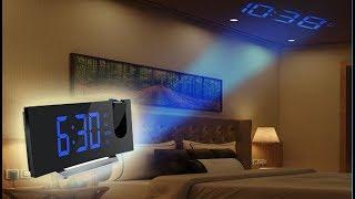 3 Amazing Amazon Gadgets, Projection Clock, FM Radio, Alarm Clock, Digital Alarm Clock, USB charger