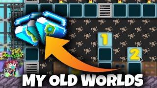 I FOUND TONS OF DLS FROM MY OLD WORLDS || GROWTOPIA