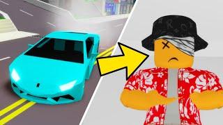 MON ACCIDENT EN LAMBORGHINI SUR BROOKHAVEN ROBLOX