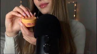 ASMR plastic tapping & lid sounds