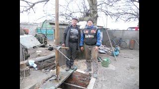 2.20 Бурение скважины в старой шахте с. Боромики, Черниговский р-он. Установка станции.