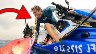 Offshore Spearfishing GONE WRONG! (Deep Diving) Amazing Catch N Cook!