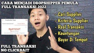 Cara Menjadi Dropshipper Pemula Terbaru 2022 Full Transaksi - Dropship Shopee Ke Shopee