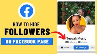 How to Hide Facebook Page Followers
