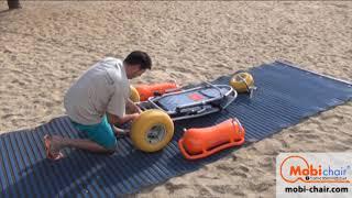 Mobi Chair® Floating Beach Wheelchair | John Preston Healthcare