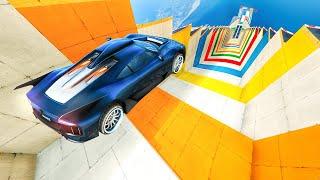 GTA 5 MEGA RAMP ▸ NO COPYRIGHT GAMEPLAY | GTA GAMEPLAY for TIKTOK & YOUTUBE | 4K | 593