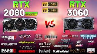 RTX 2080 SUPER vs. RTX 3060 in 2023 (Test in 20 Games) 1080p & 1440p