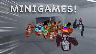 20 Gorilla Tag Players play Minigames! (Ghost in the Graveyard, Hide and Seek)