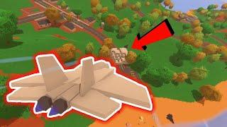 JET BASE RAIDING IN UNTURNED!!