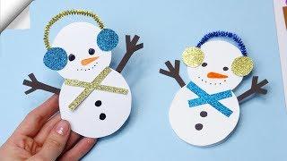 DIY christmas cards  How to make christmas card  Christmas card ideas