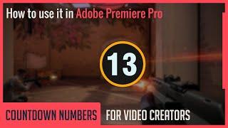 How to Use My Countdown Numbers in Your Projects