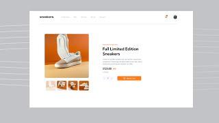 eCommerce Product Page using HTML CSS and JavaScript