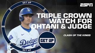 A CLASH OF THE KINGS  Will Aaron Judge and Shohei Ohtani BOTH win the triple crown? | Get Up