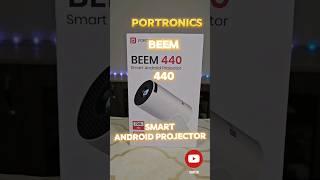 PORTRONICS BEEM 440  ANDROID PROJECTOR #portronic #unboxin #song #android#projector#tech#treding