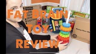 Toy Review: Fat Brain Toys Spinagain Stacker