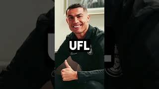 Cristiano Ronaldo Invested $40 Million Into UFL ‍