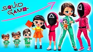 Squid Game 2: Family of Dolls LOL! 32 DIYs