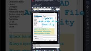 AutoCAD Files Security