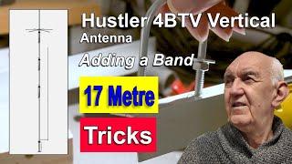 Hustler 4BTV on 17m - Easy Modifications Ham Radio Feature