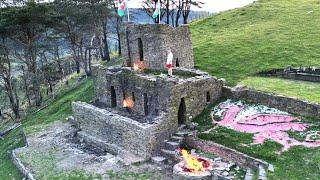 1 man builds a castle to be told to take it down 5 years later....