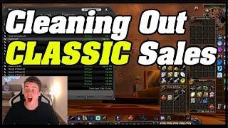 CLASSIC: GOLDFARMS PAYING OFF!! | Monday cleanout | Gold Farming