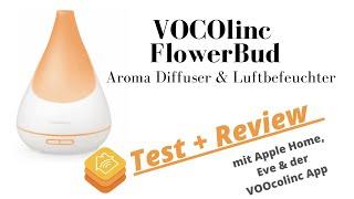 VOCOlinc FlowerBud - der Smarte Aroma Diffuser & Luftbefeuchter mit HomeKit