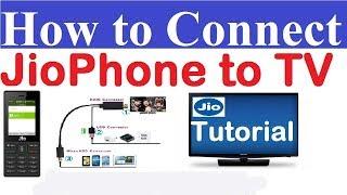 How To Connect JioPhone To TV By Jio Media Cable