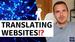 HOW TO TRANSLATE A WEBSITE (Freelance Translator)