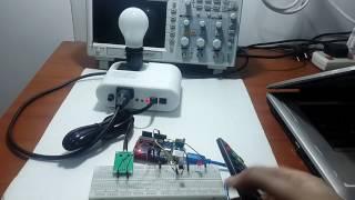 Arduino and IR remote Control AC Dimmer lamp