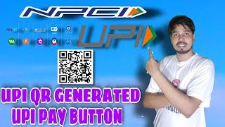 Create Custom Branded UPI || Universal UPI QR Code Generator || UPI Payment Button Generator